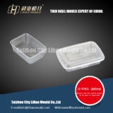 PP thin wall square container mould solution