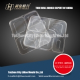 plastic thin wall lid of lunch box mould