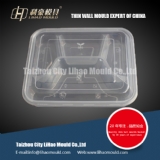 high quality four compartment lunch box mould